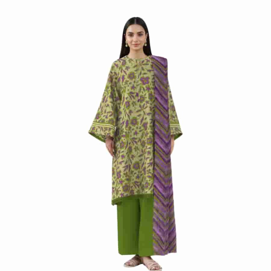 Sapphire 3‑Piece Printed Lawn Suit – Summer Lawn 2026