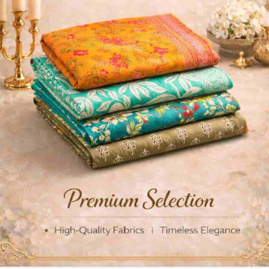 Unstitched Premium Lawn 3‑Piece Rijja By Murashe – RM‑145